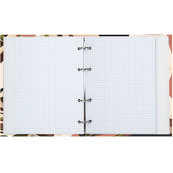 Тетрадь BRAUBERG 404075 на кольцах А5 175х215мм, 120л, твердый картон, клетка