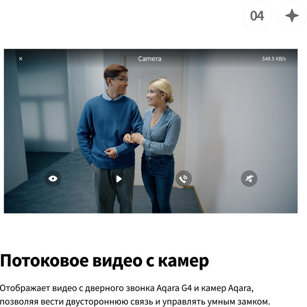 Панель управления Aqara S1 Plus (EU) MP-K03D