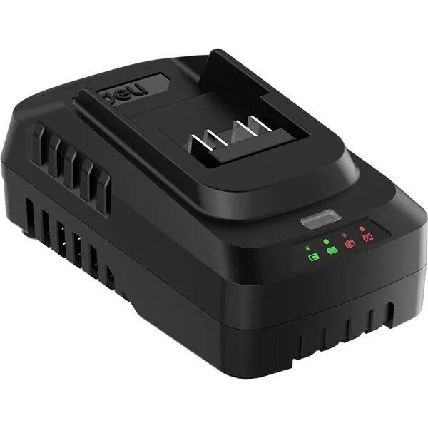 Комплект аккумуляторных батарей и зарядного устройства DELI EDE-CM20A4E (2х4.0А/ч, ЗУ 2А)