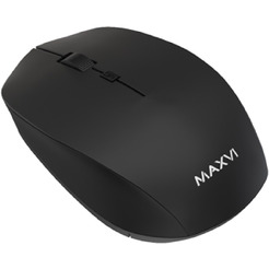 Мышь Maxvi MWS-03 (черный)