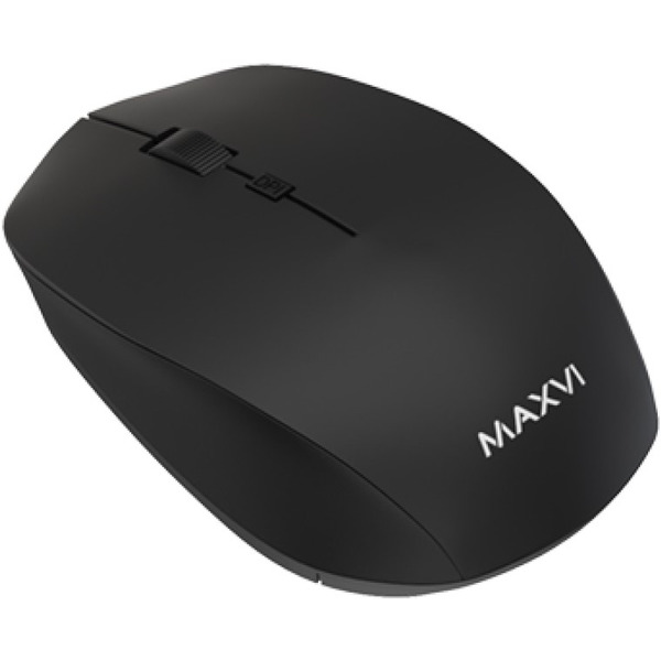 Мышь Maxvi MWS-03 (черный)