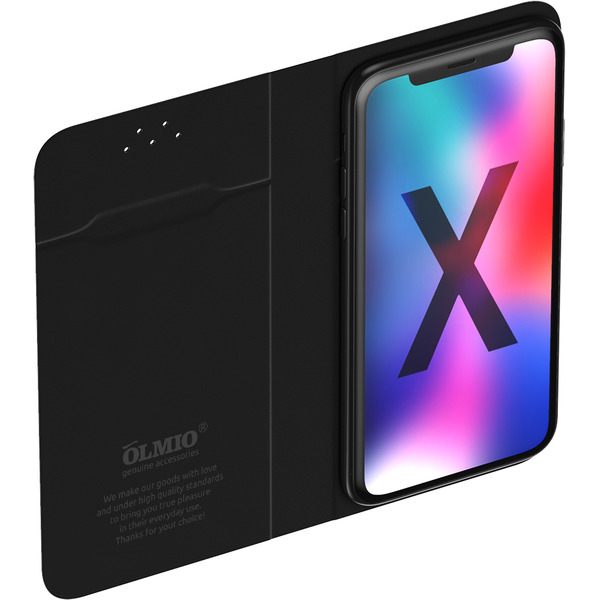 Чехол-книжка OLMIO универсальный для смартфонов 5.5"-6.5" (38756)