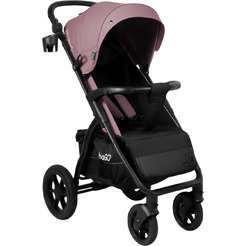 Детская прогулочная коляска Bubago Model Cross City Lux BG 168-5 (пыльно-розовый)