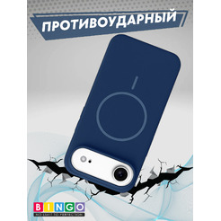 Чехол-накладка Bingo Silicone Magnetic для Apple iPhone 17 Air (синий)