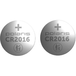 Батарейки литиевые Polaris PB CR2016 (2шт) Premium