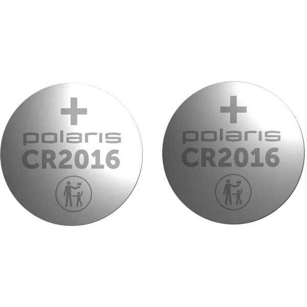 Батарейки литиевые Polaris PB CR2016 (2шт) Premium