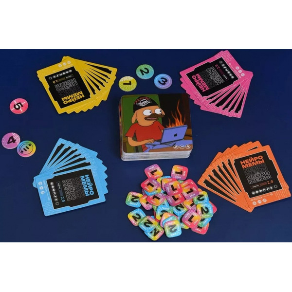 Настольная игра Магеллан Нейромемы 2.0 Генератор огненного настроения MAG119957