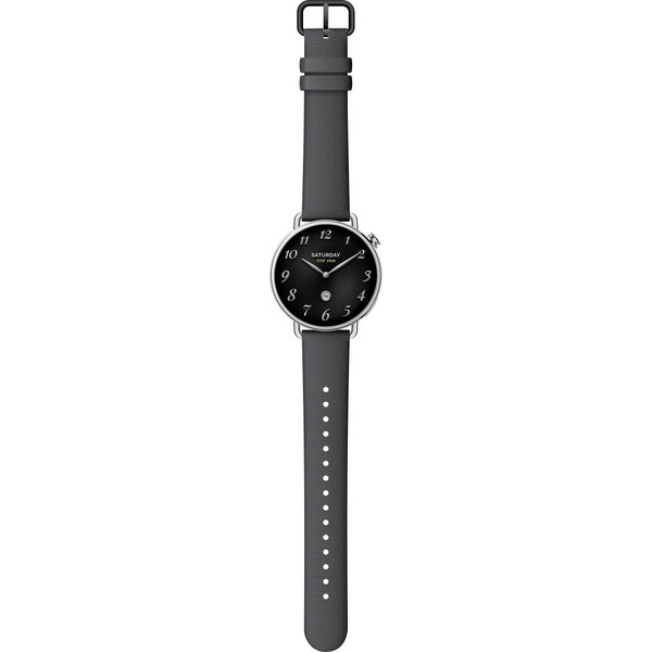 Смарт-часы Xiaomi Watch S4 41mm Fluororubber Strap Black (BHR07VRGL/M2502W1)