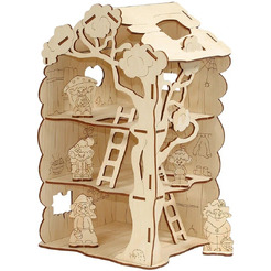 Сборная игрушка Woody Дом-дерево для Лешиков 00730