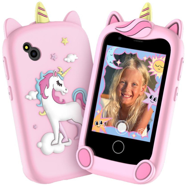 Мобильный телефон с игровыми функциями ELARI GamePhone (черный/розовый)