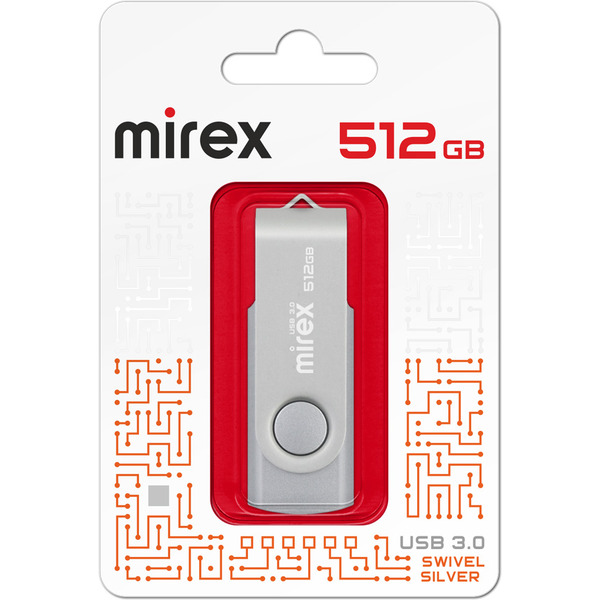 USB Flash Mirex Color Blade Swivel 3.0 512GB 13600-FM3SS512