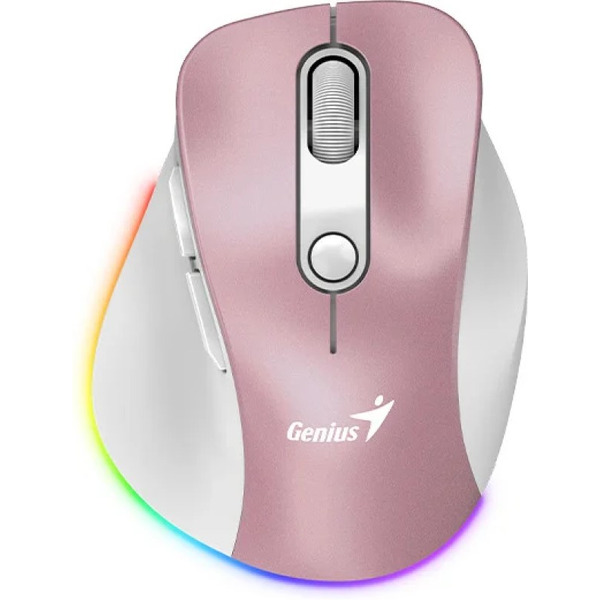 Мышь Genius Ergo 9000S Pro (розовый)