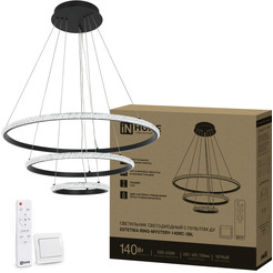 Светильник светодиодный IN HOME ESTETIKA RING-MYSTERY-140RC-3BL (4690612062518)