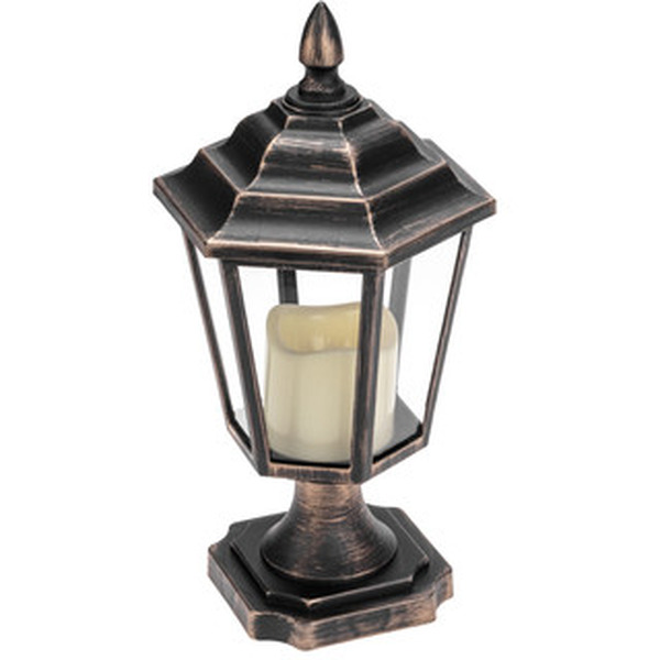 Декоративный фонарь со свечкой NEON-NIGHT на подставке 513-058