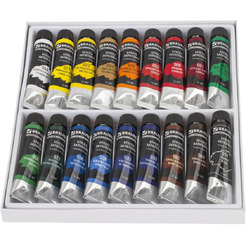 Краски акриловые художественные BRAUBERG ART 191123