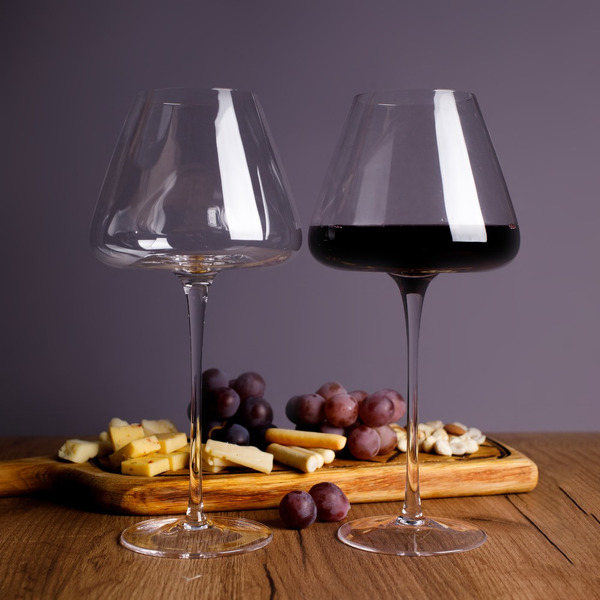 Набор бокалов для вина Makkua MR740 Wine series Crystal Elegance Red