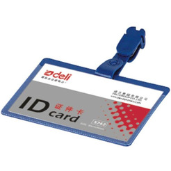 Набор бейджей DELI с клипом (10шт.) 5740