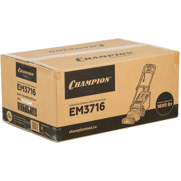 Газонокосилка Champion EM3716