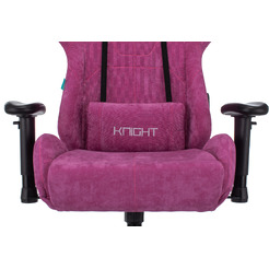 Кресло игровое Zombie VIKING KNIGHT Fabric Light-15 (1372997) малиновый