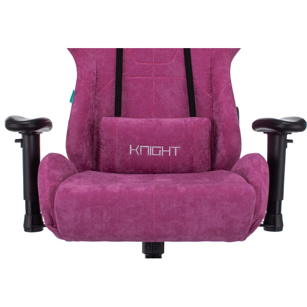 Кресло игровое Zombie VIKING KNIGHT Fabric Light-15 (1372997) малиновый