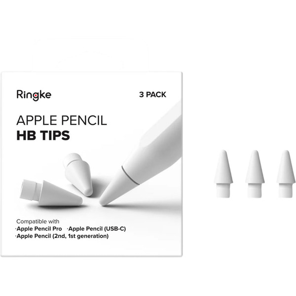Сменные наконечники Ringke HB Tips для Apple Pencil (3шт)