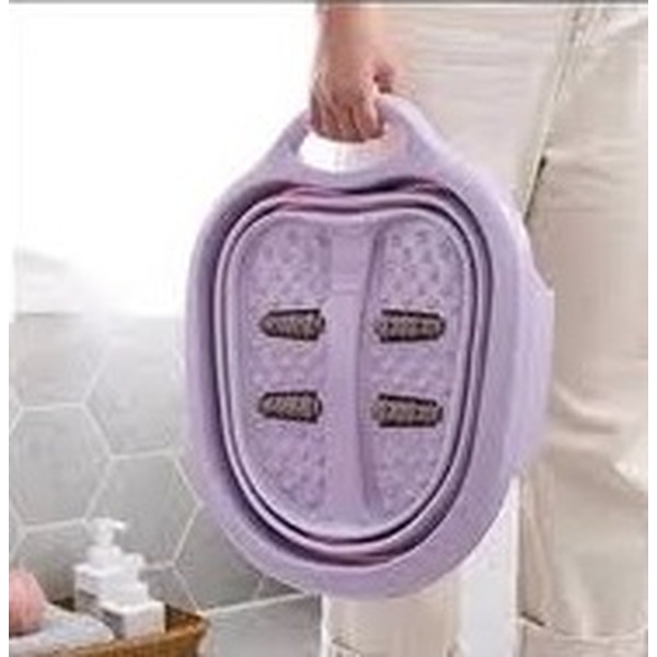 Складная ванночка для ног Bradex Блаженство (KZ 0643) лавандовая