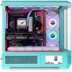 Корпус Thermaltake View 600 TG Mint Strawberry CA-11H-00FLWN-00