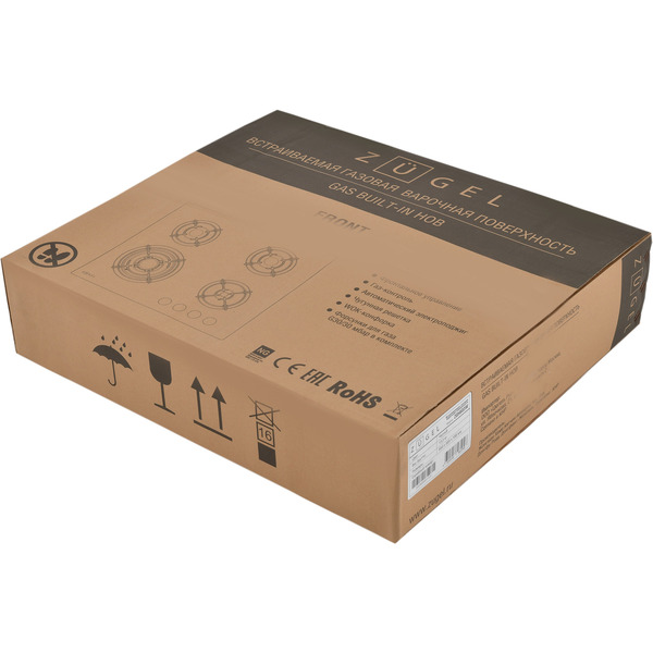 Варочная поверхность газовая ZUGEL ZGH603W