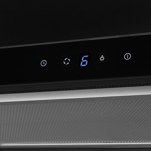 Вытяжка кухонная ZORG TURBO 1260 60 S-GC BL