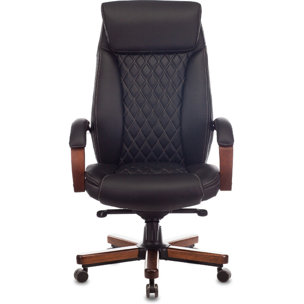 Кресло Бюрократ T-9924WALNUT (черный)