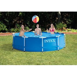 Каркасный бассейн INTEX Metal Frame 28212NP (366х76 см) c фильтр-насосом