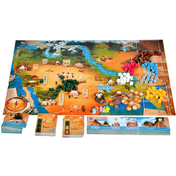 Настольная игра Hobby World 915881 Льюис и Кларк Экспедиция