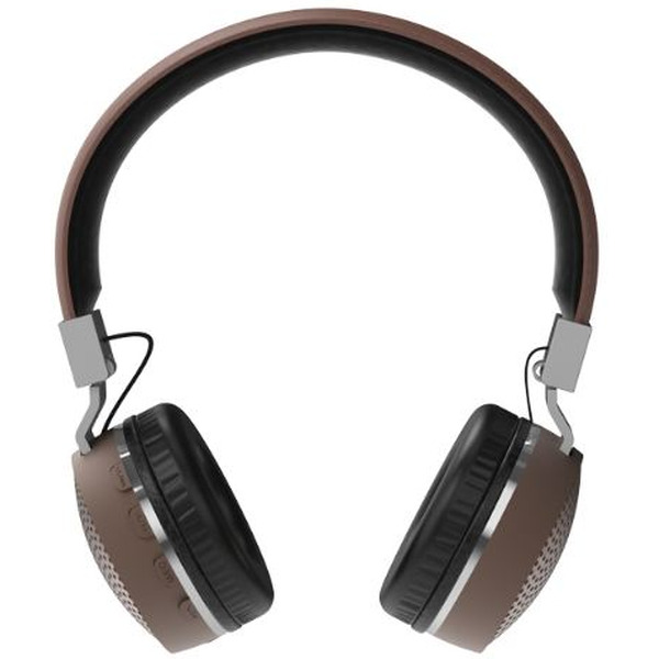 Наушники Ritmix RH-460BTH (коричневый)