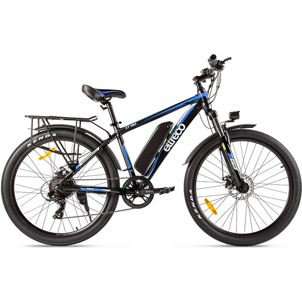 Велогибрид Eltreco XT 750 (черный/синий)