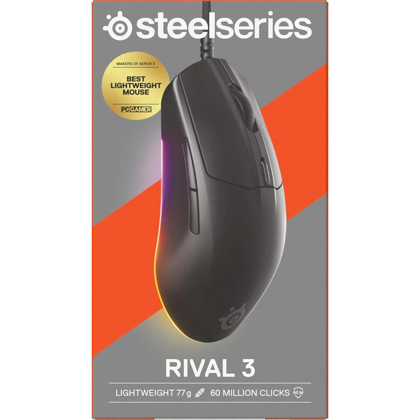 Игровая мышь SteelSeries Rival 3 Gen 2 (черный)