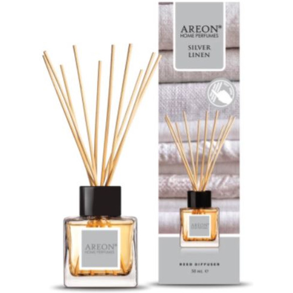 Аромадиффузор Areon Sticks Silver Linen ARE-HP12 (50 мл)