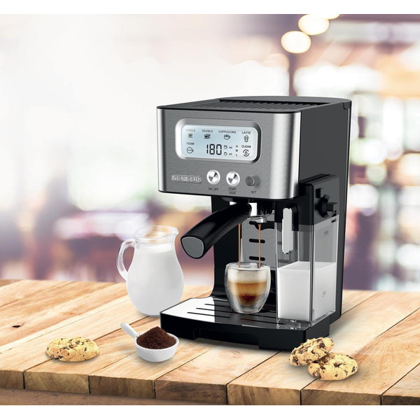 Кофеварка Sencor SES 4090 SS