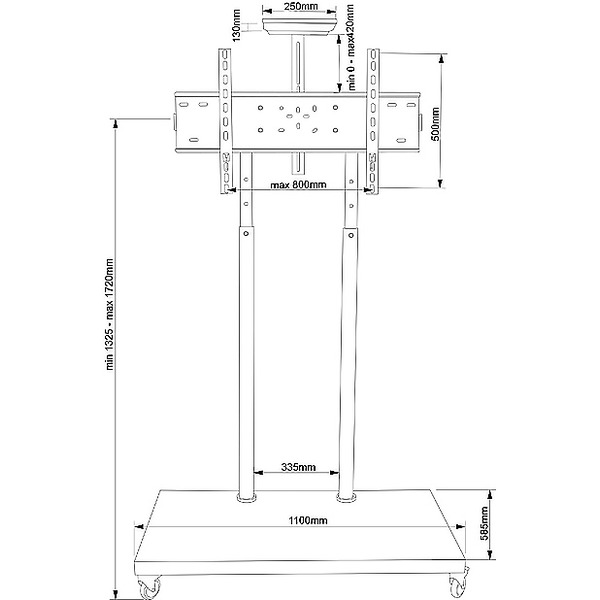 Подставка для теле- и радиоаппаратуры ELECTRICLIGHT МСТ-5-Г