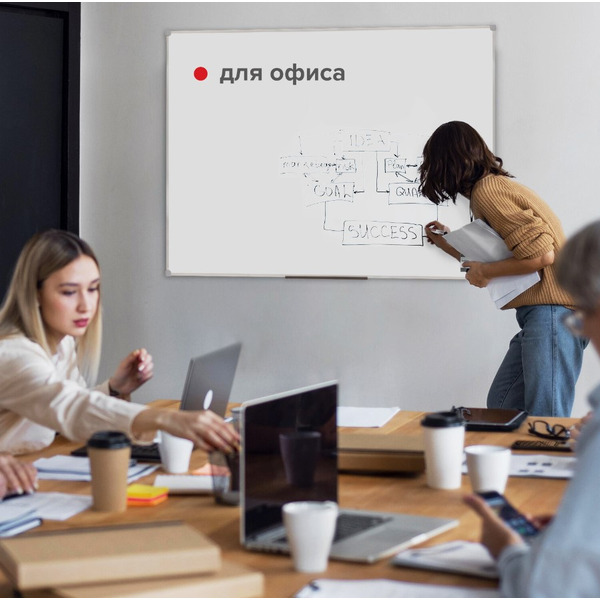 Доска магнитно-маркерная STAFF 236159