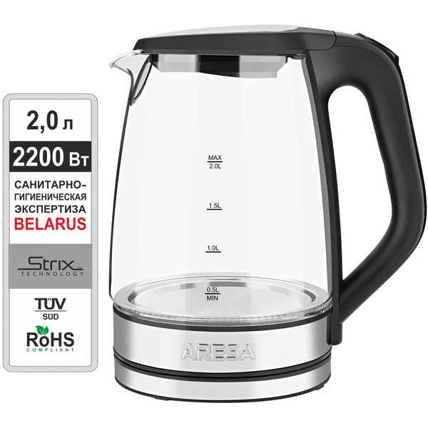 Чайник электрический Aresa AR-3476