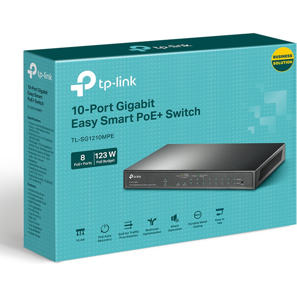 Коммутатор TP-Link TL-SG1210MPE