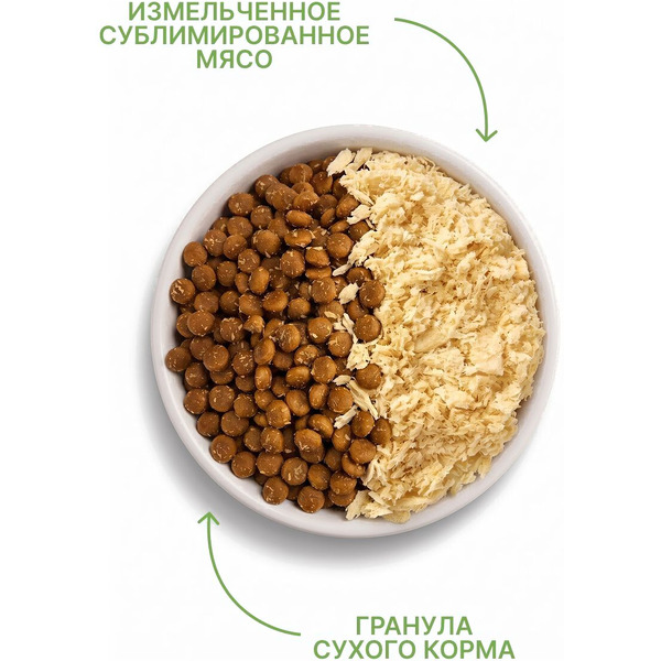 Сухой корм для кошек MyBestie Хоум Стерилизованный с курицей / 4544-15-MBH-CAT (1.5кг)