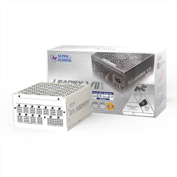 Блок питания Super Flower Leadex VII Platinum PRO 1200WSF-1200F14XP(WH)