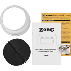 Вытяжка кухонная ZORG BONA 1000 52 M WH (белая)