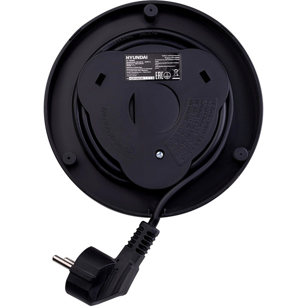 Чайник Hyundai HYK-G8808 (черный/серебристый)