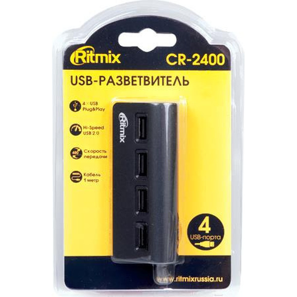 USB-хаб Ritmix CR-2400
