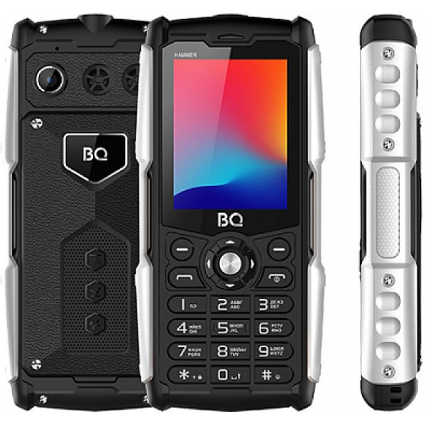Мобильный телефон BQ BQ-2449 Hammer (черный)