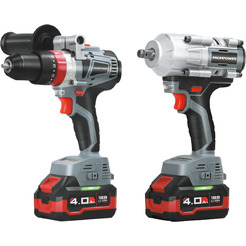 Набор Profipower ProfiSet-2С18 E0221 (шуруповерт, гайковерт)