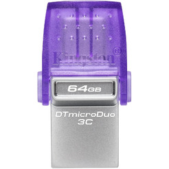 USB Flash Kingston DataTraveler MicroDuo 3C 64GB (DTDUO3CG3/64GB)