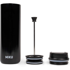 Термокружка с френч-прессом MIKU TH-MGFP-480B (черный)